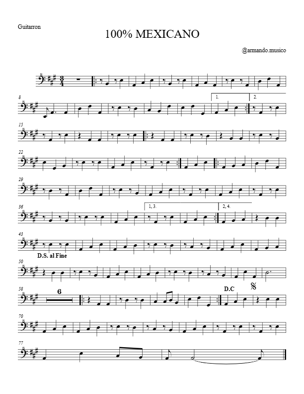 La imagen puede contener una previsualizacion de una partitura